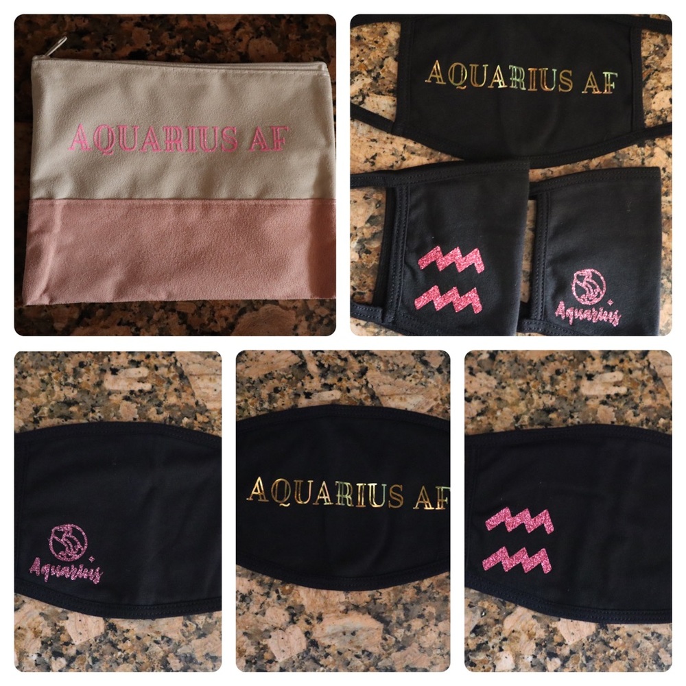 Aquarius 3 Pack Adult Face Mask ♒️